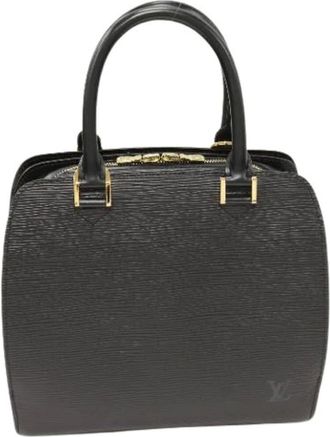 Louis Vuitton Pre-owned Handbags, female, Black, Size: ONE SIZE Pre-owned Vintage Handbag