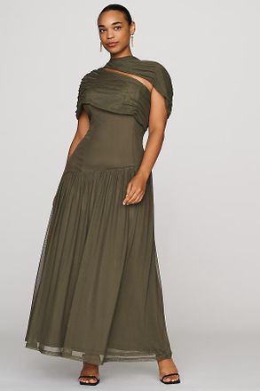 Hutch Pasha Mesh Maxi Dress