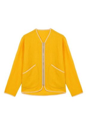 Fortela Virgin Wool Jacket in Yellow at Nordstrom, Size X-Small Eu