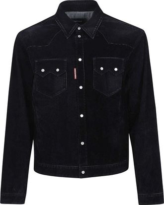 Dsquared2 Flocked Cord Jean Jacket