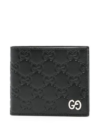 Gucci GG Supreme leren portemonnee - Zwart