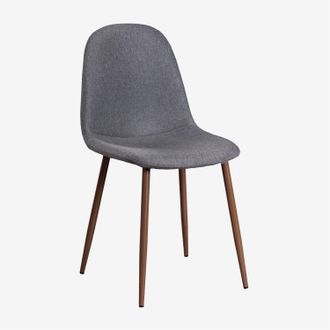 Sklum Sklum - Pack De 2 Sillas De Comedor Glamm Madera Oscura
