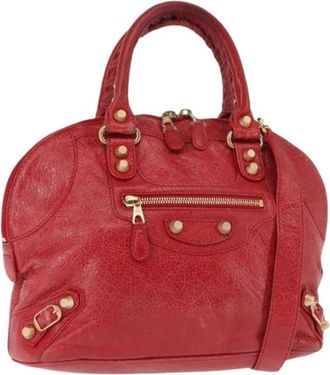 Balenciaga Pre-owned Handbags, female, Red, Size: ONE SIZE Pre-owned Vintage Handbag