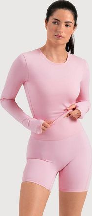 Bloch BLOCH Ladies Apex Form Long Sleeve Top, Pink