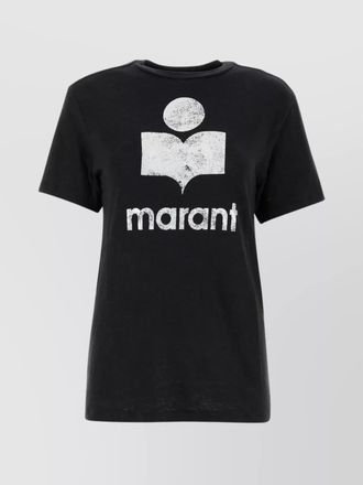 Isabel Marant zewel crew-neck linen t-shirt