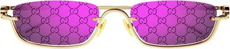 Gucci Gg1278S Sunglasses - unisex - Gucci - Sunglasses - Yellow - 55 MM - Accessories