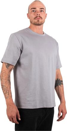 Elvine Hadar T-shirt in Barelyblue - Heren - T-shirts - Blauw - L - Tops