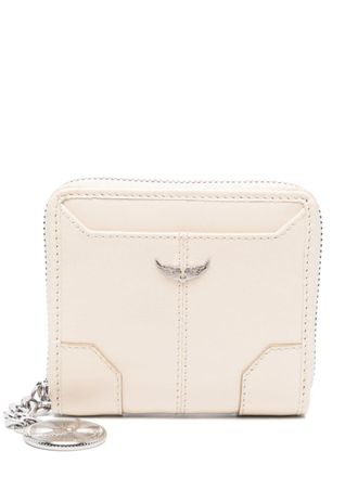 Zadig&Voltaire Sunny mini coin wallet - Neutrals