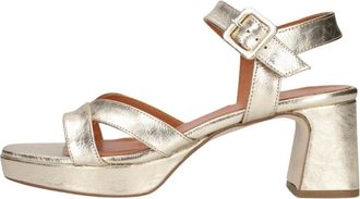 Catwalk Ctwlk., Dames, Schoenen, Geel, Maat: 38 EU Leer