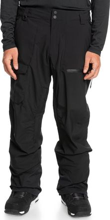 Quiksilver Utility Waterproof Snow Ski Pants in Black at Nordstrom, Size X-Large