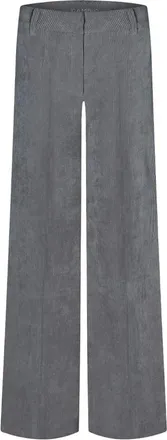 Cambio Broeken, Dames, Grijs, L L32, Rechte broek
