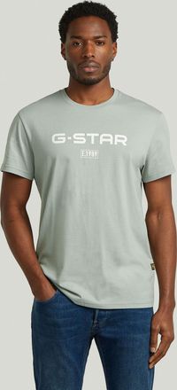 G-Star Chest Logo T-Shirt - Grijs - Heren