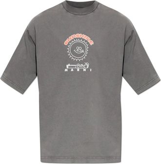Marni Hombre, Camisetas, Gris, Talla: XL