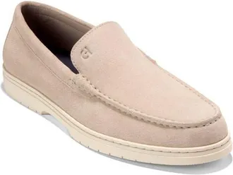 Cole Haan Greenwich Grand Venetian Loafer in Oxford Tan Suede/ivory at Nordstrom, Size 11.5