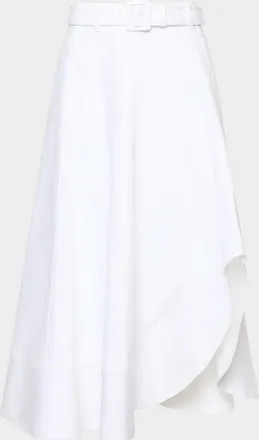 Cinq &agrave; Sept Zelda Asymmetric Denim Skirt