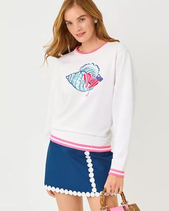 Lilly Pulitzer Ballad Cotton Sweatshirt