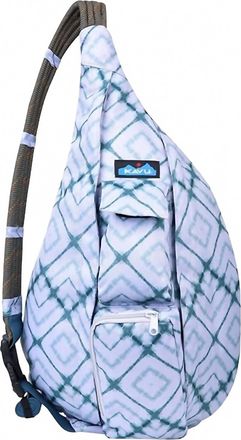 Kavu Unisex Rope Sling Bag In Ocean Dye