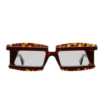 Kuboraum Sunglasses, female, Brown, 56 MM, Unique Mask Sunglasses X21 Ts-2F