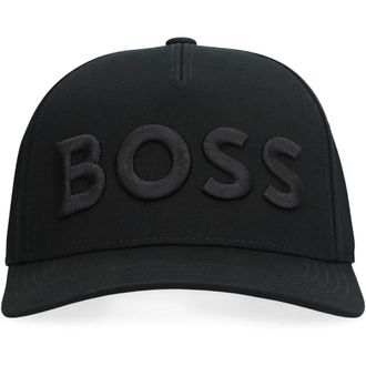 HUGO BOSS Sevile Cap - Heren - Petten - Zwart - ONE Size - Katoen - Accessoires