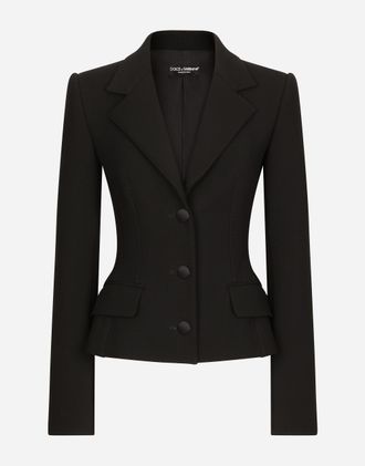 Dolce & Gabbana Giacca - Woman Blazers Black Wool 42