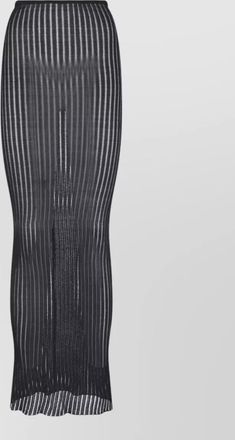 Dondup metallic fitted knee-length skirt
