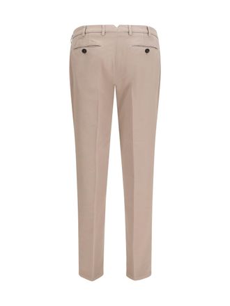 Brunello Cucinelli Mens Dyed Cotton Pants Marble Trousers
