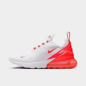 Nike Air Max 270 HJ3222-102 Sneakers Womens White Crimson Lifestyle Shoes MEW743