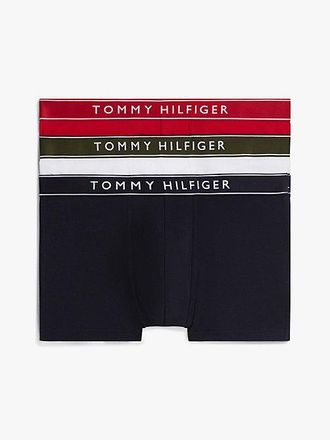 Tommy Hilfiger 3-Pack Essential Logo Waistband Trunks