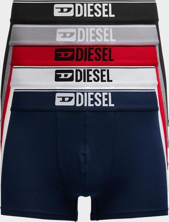Diesel Men & apos;s Damien Multicolor DBox 5-Pack Boxer Briefs