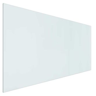 vidaXL Placa De Vidrio Para Chimenea Transparente 120 X 60 Cm Cristal Vidaxl