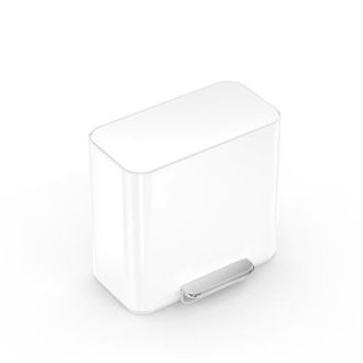 Simplehuman 15L mini recycler step can in White at Nordstrom