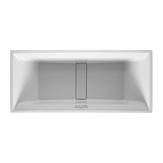 Duravit Ba&ntilde;era Rectangular 2nd Floor 2 Respaldo Inclinado 1800x800mm Blanco