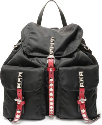 Prada Black Nylon Backpack (Pre-Owned)