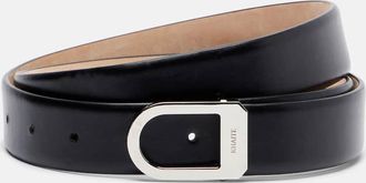 Khaite Saddle 30mm leather belt