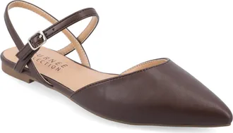 Journee Collection Women & apos;s SuperNatural Shades Narrow Width Martine Flats