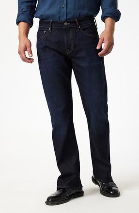 Mavi Josh Bootcut Jeans in Rinse Brushed Williamsburg at Nordstrom, Size 32 X 32