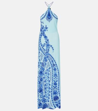 Etro Abito lungo con stampa