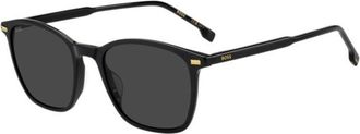 BOSS Black-acetate sunglasses with temple logo