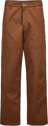 Moncler Pantalone - Heren - Straight fit broeken - Bruin - XL - Katoen - Broeken