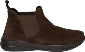 Frau Beatle Boot - Dames - Chelseaboots - Bruin - 38 EU - Leer - Schoenen