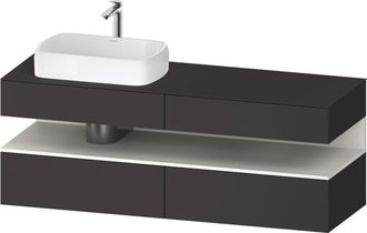 Duravit Qatego Consola Mueble Bajo Lavabo, 2 Extensiones, 2 - Duravit