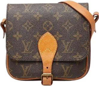 Louis Vuitton Pre-owned Monogram Mini Cartouchiere Shoulder Bag - - Pre-owned - Donna - Marrone - ONE SIZE