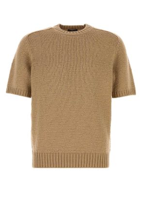 Prada Camel Wool Sweater