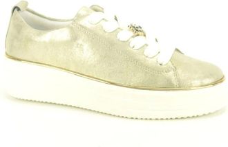 Remonte Schoenen, Dames, Geel, 41 EU, Gouden Sneaker N. DZ