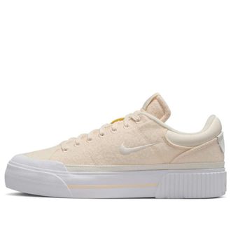 Nike (WMNS) Nike Court Legacy Lift Light Ivory White FZ2606-101