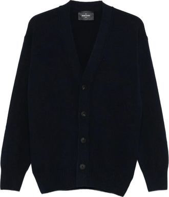 Gran Sasso Cardigan con bottoni - Blu