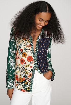 Maeve Paz Buttondown Shirt by Maeve