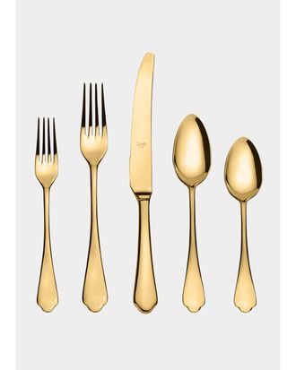 Mepra Dolce Vita Oro Mirrored 20-Piece Flatware Set