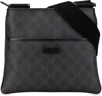 Gucci 2000-2015 GG Supreme crossbody bag - Black