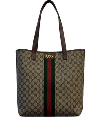 Gucci medium Ophidia tote bag - Neutrals